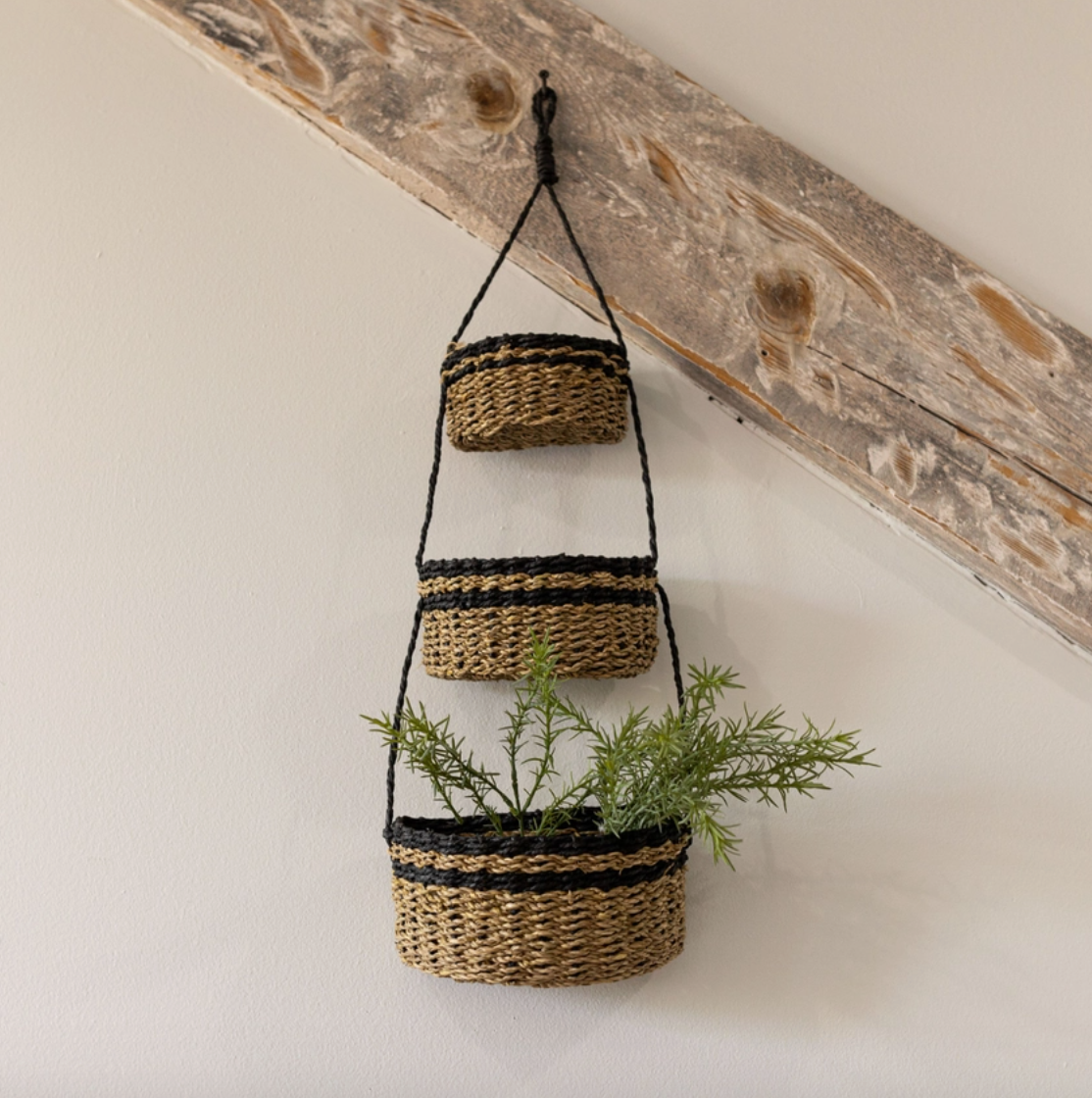 3 tiered hanging basket LILLIAN COMPANY