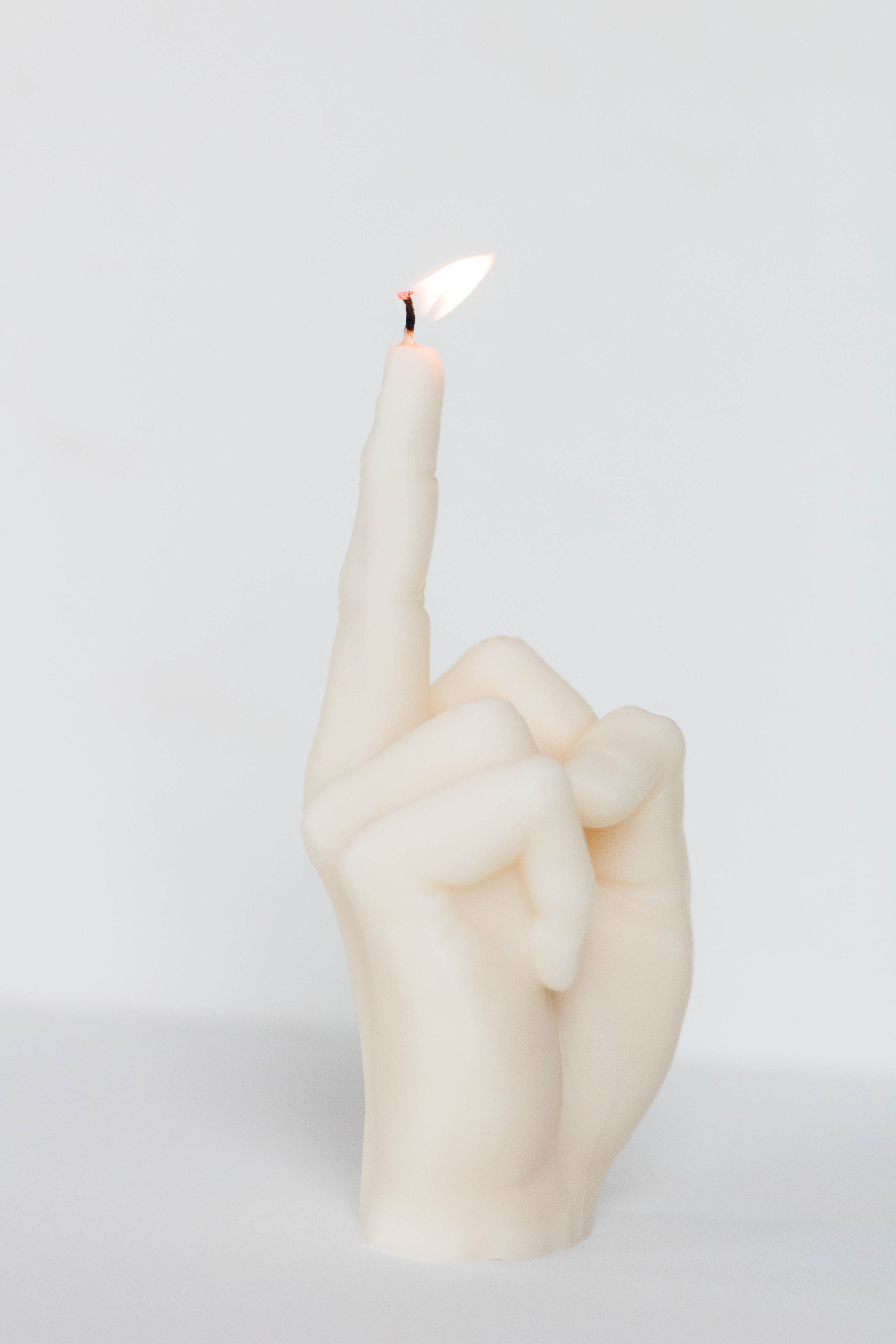 LC Middle Finger Candle LILLIAN COMPANY